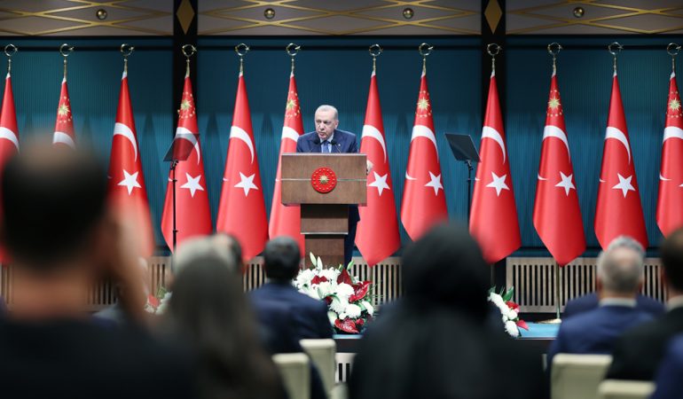 Cumhurbaşkanı Erdoğan:Türkiye, nüfus artış hızı bakımından kritik bir kavşağa gelmiştir.