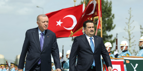 Cumhurbaşkanı Recep Tayyip Erdoğan, Irak Başbakanı Sudani ile görüştü.