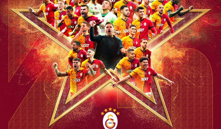 Süper Lig’de 2024/25 sezonunun şampiyonu: Galatasaray