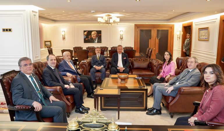 DEM Parti’den Yeniden Refah Partisi’ne Ziyaret