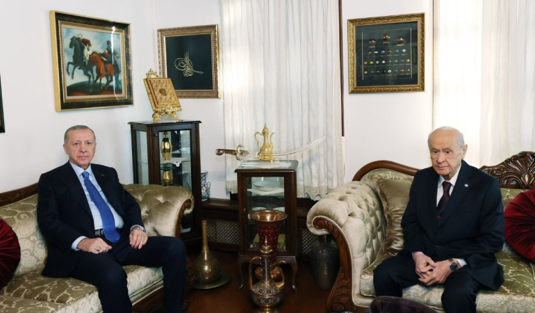 Cumhurbaşkanı Erdoğan, bugün Devlet Bahçeli’yi Ankara’daki konutunda ziyaret edecek.