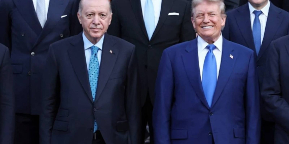 Cumhurbaşkanı Erdoğan ve Trump NATO Zirvesi’nde Bir Araya Geldi