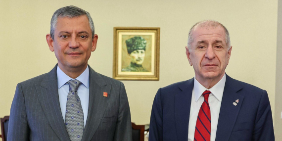 Ümit Özdağ ve Özgür Özel bir araya geldi