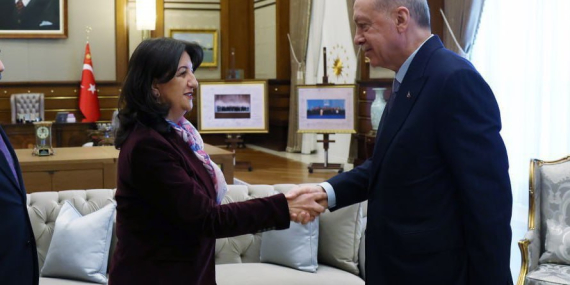 DEM Parti TBMM Başkanvekili Pervin Buldan’dan Cumhurbaşkanı Erdoğan’a Teşekkür
