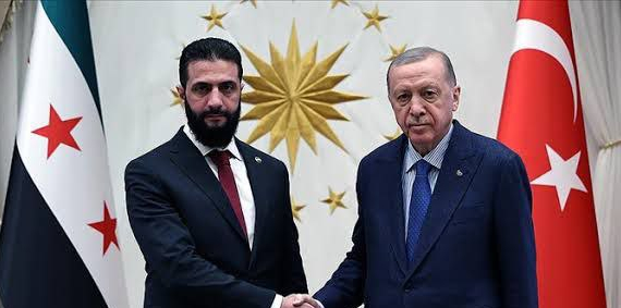 Cumhurbaşkanı Erdoğan, Suriye Cumhurbaşkanı Ahmed eş-Şaraa ile Telefonda Görüştü