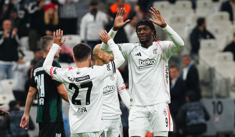 Beşiktaş, Trendyol Süper Lig’in 7. haftasında kendi sahasında Kocaelispor’u 3-1 mağlup etti.