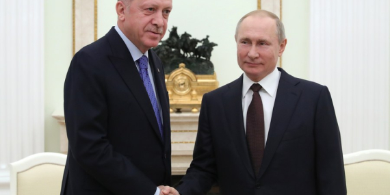 Cumhurbaşkanı Recep Tayyip Erdoğan, Rusya Devlet Başkanı Vladimir Putin ile telefon görüşmesi gerçekleştirdi.