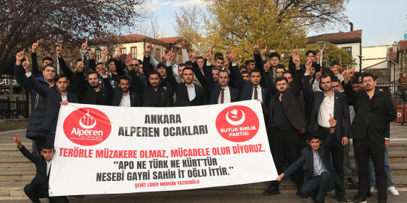 Ankara Alperen Ocakları’ndan teröristbaşı Öcalan’a çok sert tepki