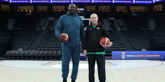 Cumhurbaşkanı Erdoğan Shaquille O’Neal ile Buluştu 